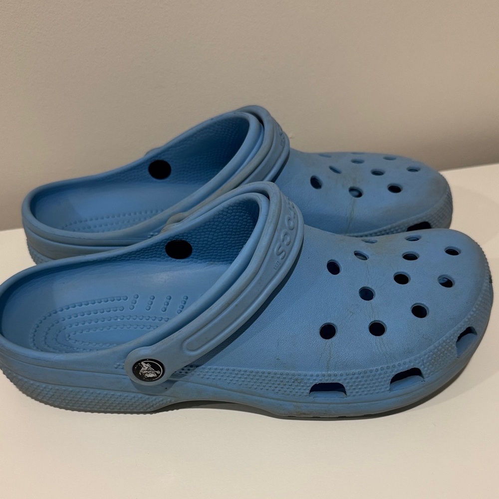 CROCS Kids Light Blue Clogs